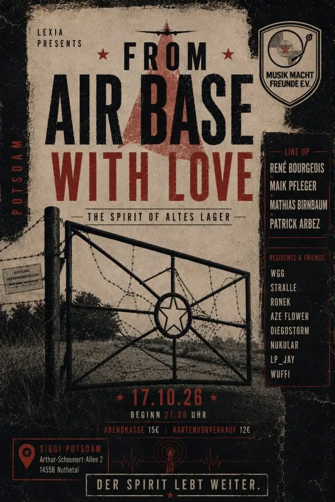 From Airbase with love - 17.10.26 SIGGI Potsdam